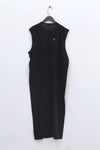 BORIS BIDJAN SABERI Black Sleeveless Dress ONE PIECE DRESS4 FTT00001 (WDRESS4 F035)